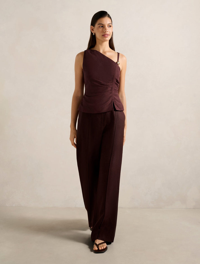 Lacey One Shoulder Top Forever New