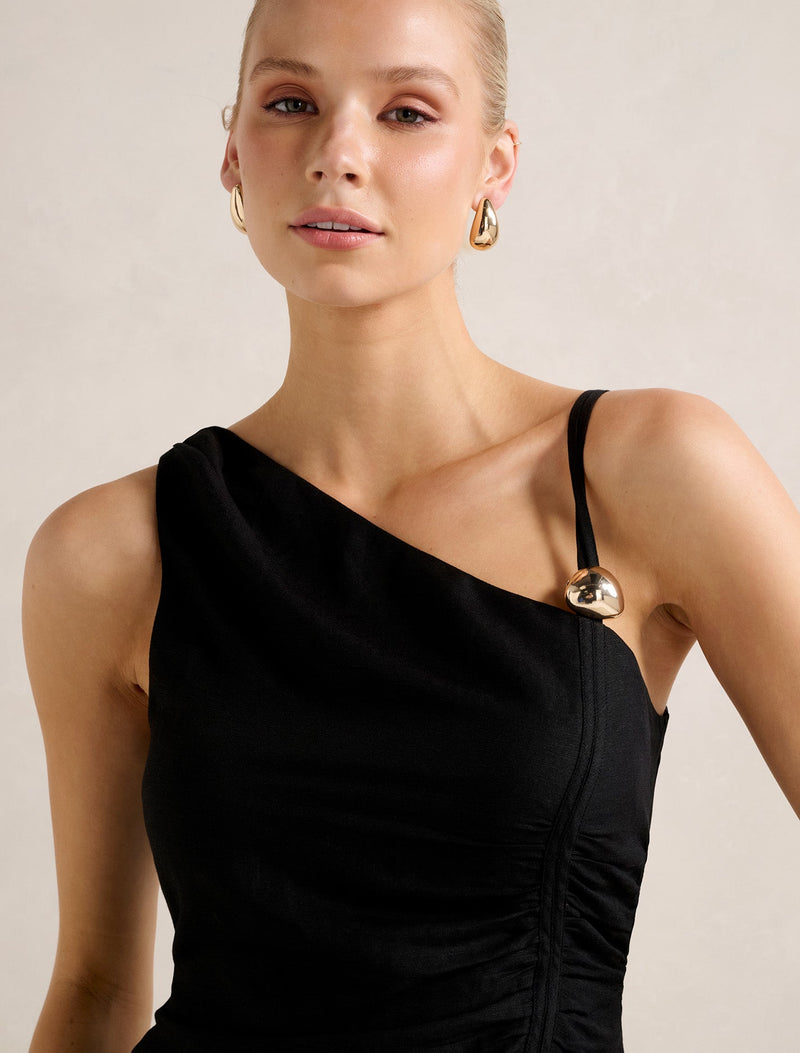 Lacey One Shoulder Top Forever New