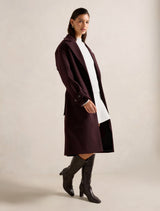 Heidi Double Breasted Wrap Coat Forever New
