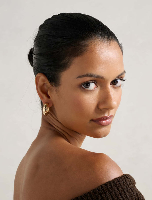 Signature Valerie Small Hoop Earrings Forever New