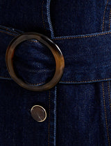 Nicola Denim Blazer Dress Forever New