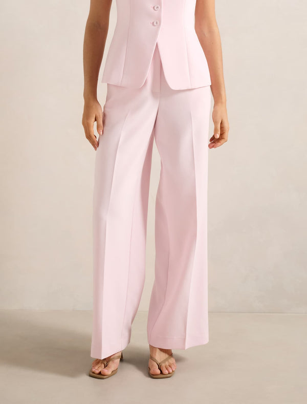 Lee Wide Leg Pants Cherry Blossom Suit Forever New