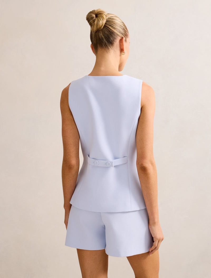 Chloe High Neck Waistcoat Forever New