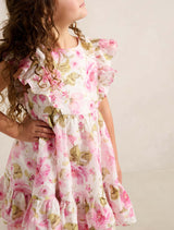 Diana Tiered Frill Midi Girls Dress Forever New