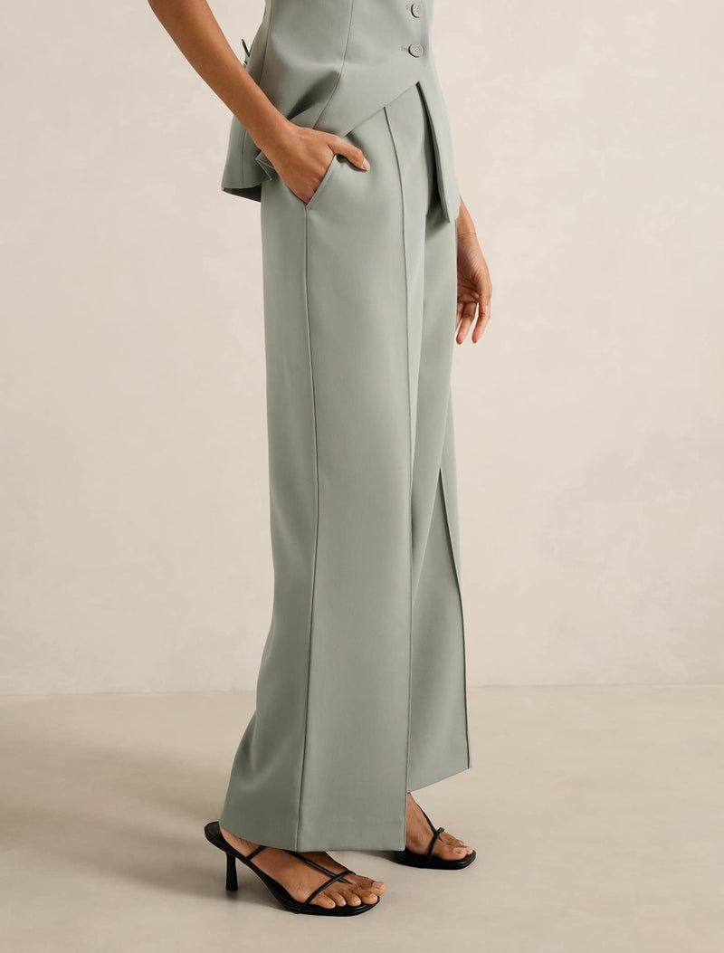 Winslet Petite Wide Leg Pants Forever New