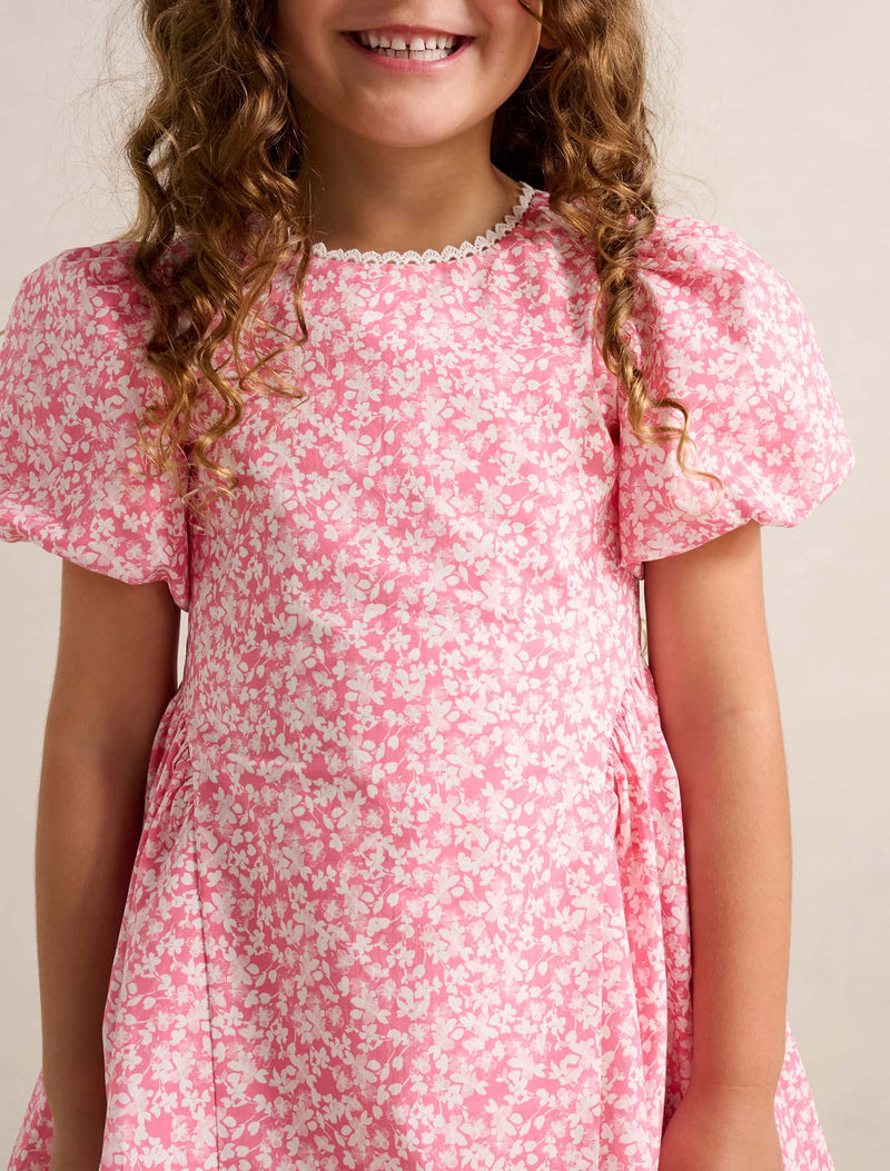 Juliette Girls Puff Sleeve Dress Forever New