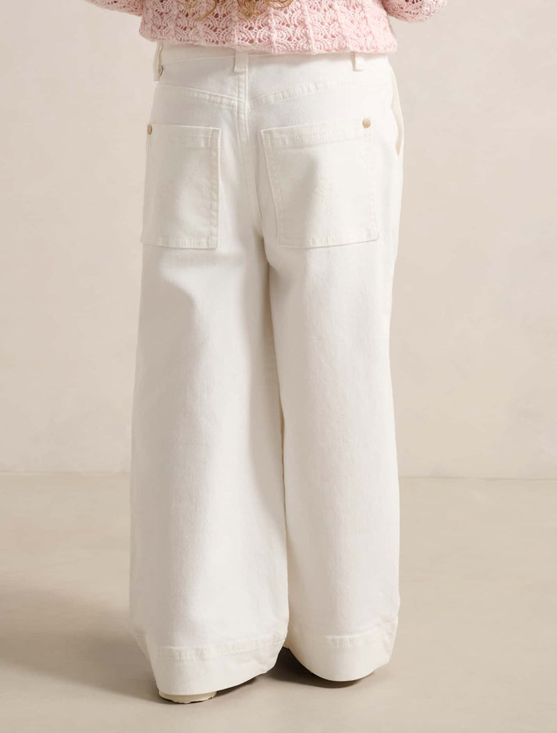 Kiera Girls Wide Leg Jeans Forever New