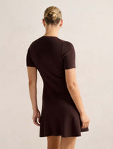 Mallory Knitted Mini Dress Forever New