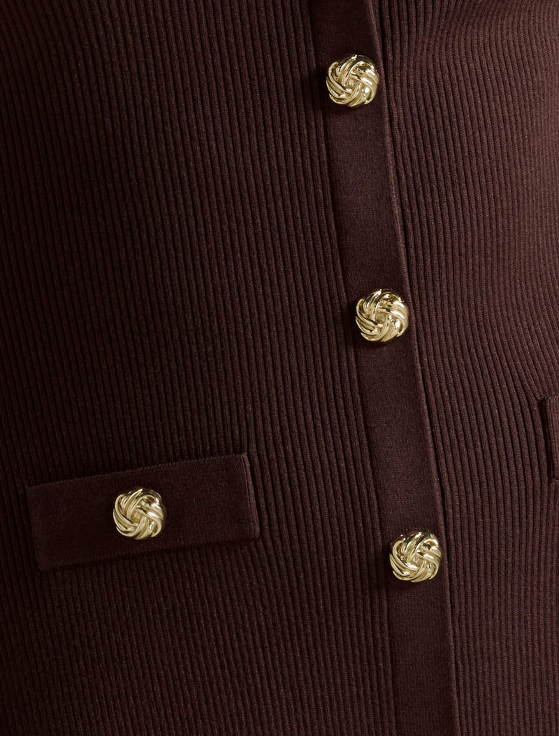 Mallory Knitted Mini Dress Forever New