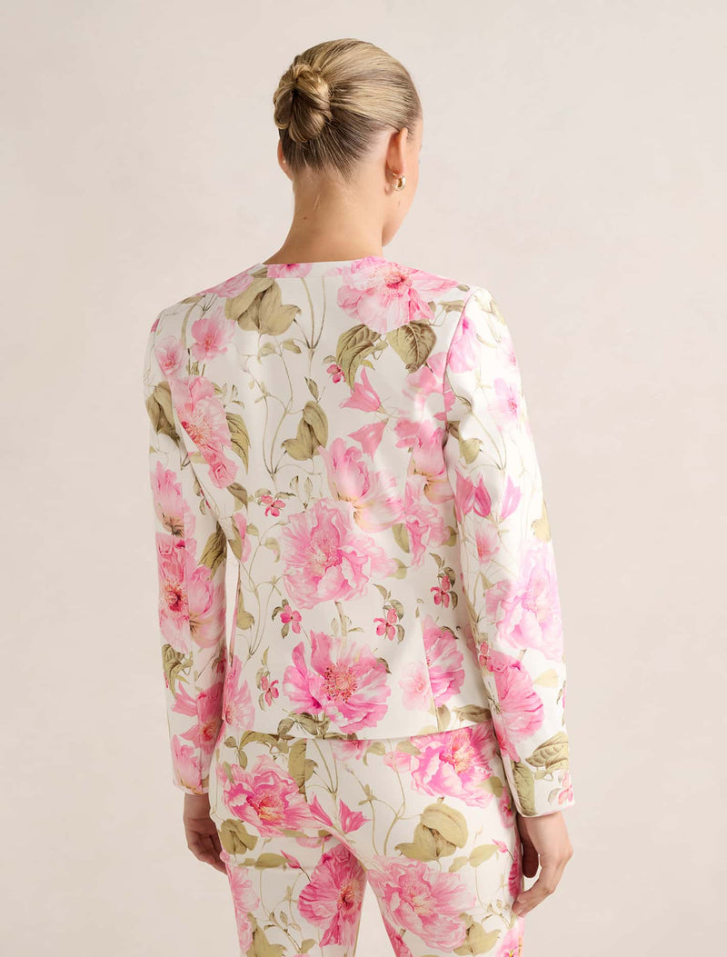 Porsha Printed Blazer Forever New