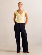 Mira V Neck Top Forever New