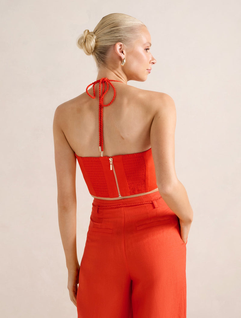 Myla Flower Detail Top Forever New