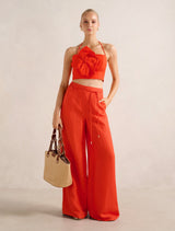 Myla Flower Detail Top Forever New