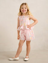 Adele Girls Peplum Collar Top Forever New