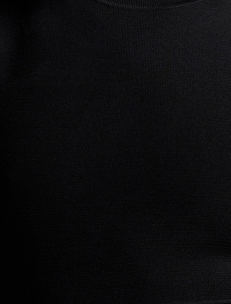 Chloe Extended Shoulder Knit Midi Dress Forever New