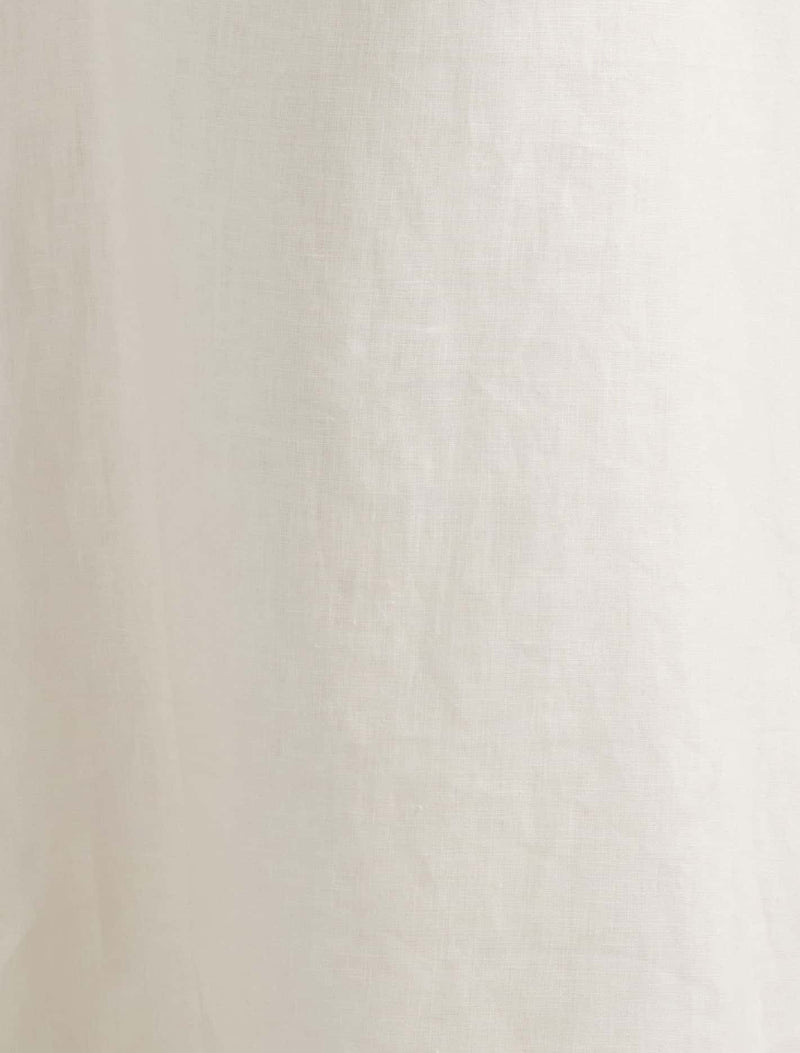 Maggie Petite Linen Column Maxi Skirt Forever New