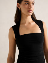 Kiki Square Neck Tank Top Forever New