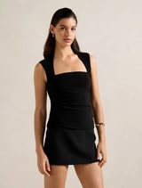 Kiki Square Neck Tank Top Forever New