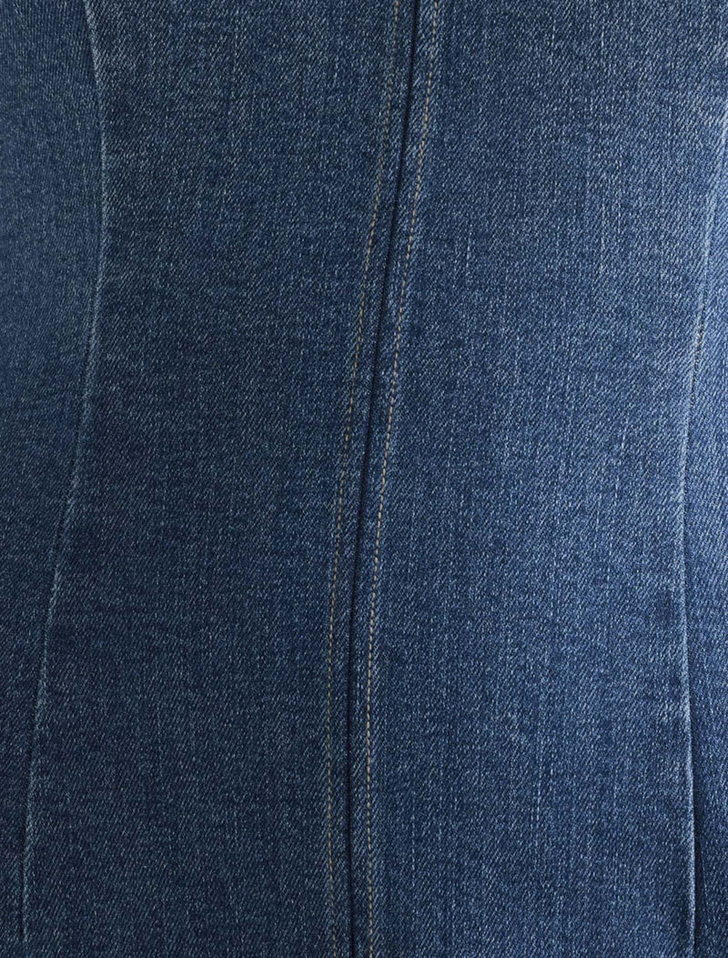 Tara Denim Midi Dress Forever New