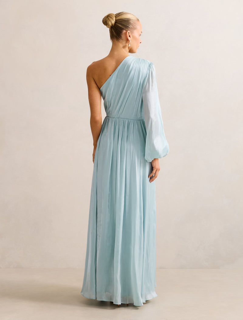 Neve One Shoulder Draped Dress Forever New