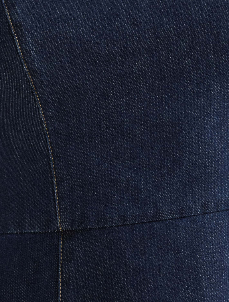 Ava Denim Halter Mini Dress Forever New