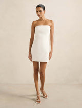 Tahlie Petite Strapless Mini Dress Forever New