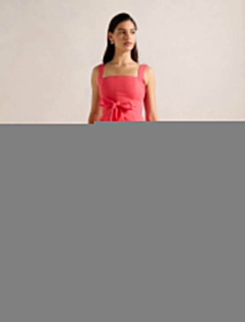 Darcy Printed Seamed Midi Skirt Forever New