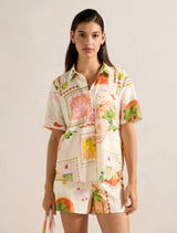 Kailani Button Up Shirt Almada Co-Ord Forever New