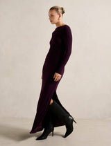 Florence Ruched Jersey Midi Dress Forever New