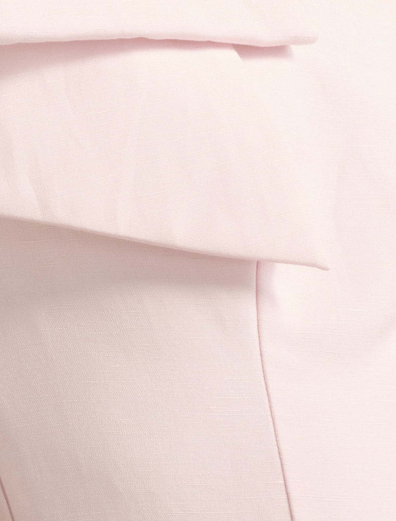 Danni Asym Petite Bow Midi Dress Forever New