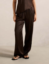 Skyler Wide Leg Pants Chocolate Co-ord Forever New