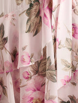Nicky Long Sleeve Tiered Midi Dress Forever New