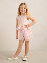 Eleanor Girls Belted Paperbag Shorts Forever New