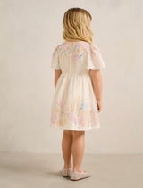 Olivia Girls Print Flutter Dress Forever New