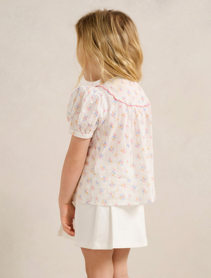 Mary-Kate Girls Print Blouse Forever New