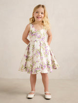 Isabel Girls Mini Print Dress