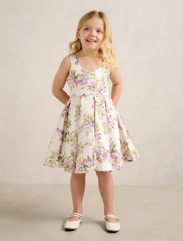 Isabel Girls Mini Print Dress