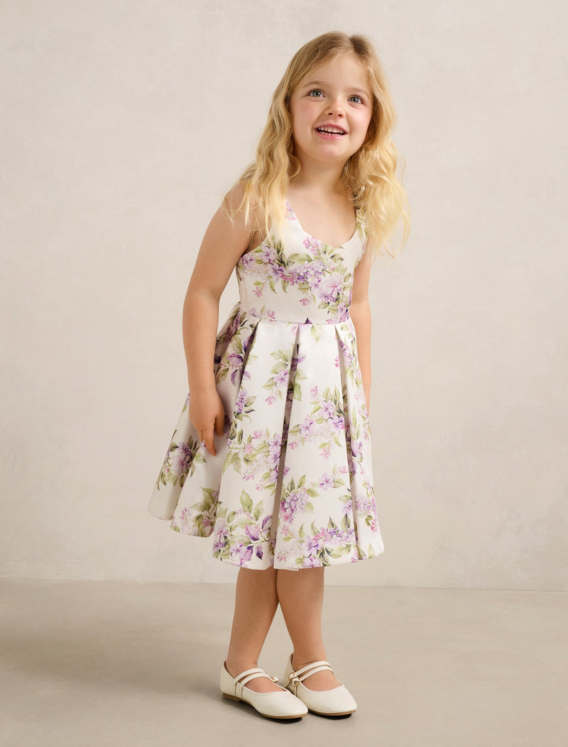 Isabel Girls Mini Print Dress Forever New