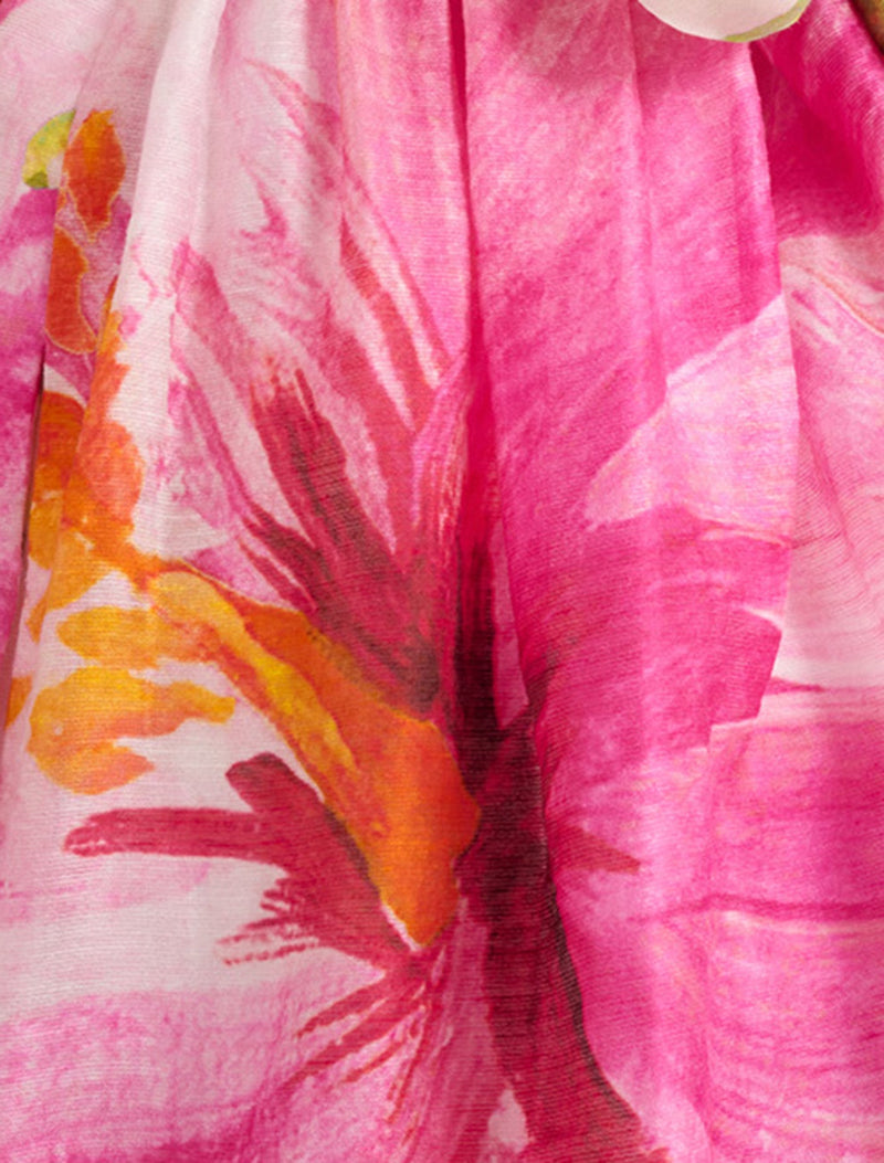 Chloe Girls Flutter Print Bow Dress Forever New