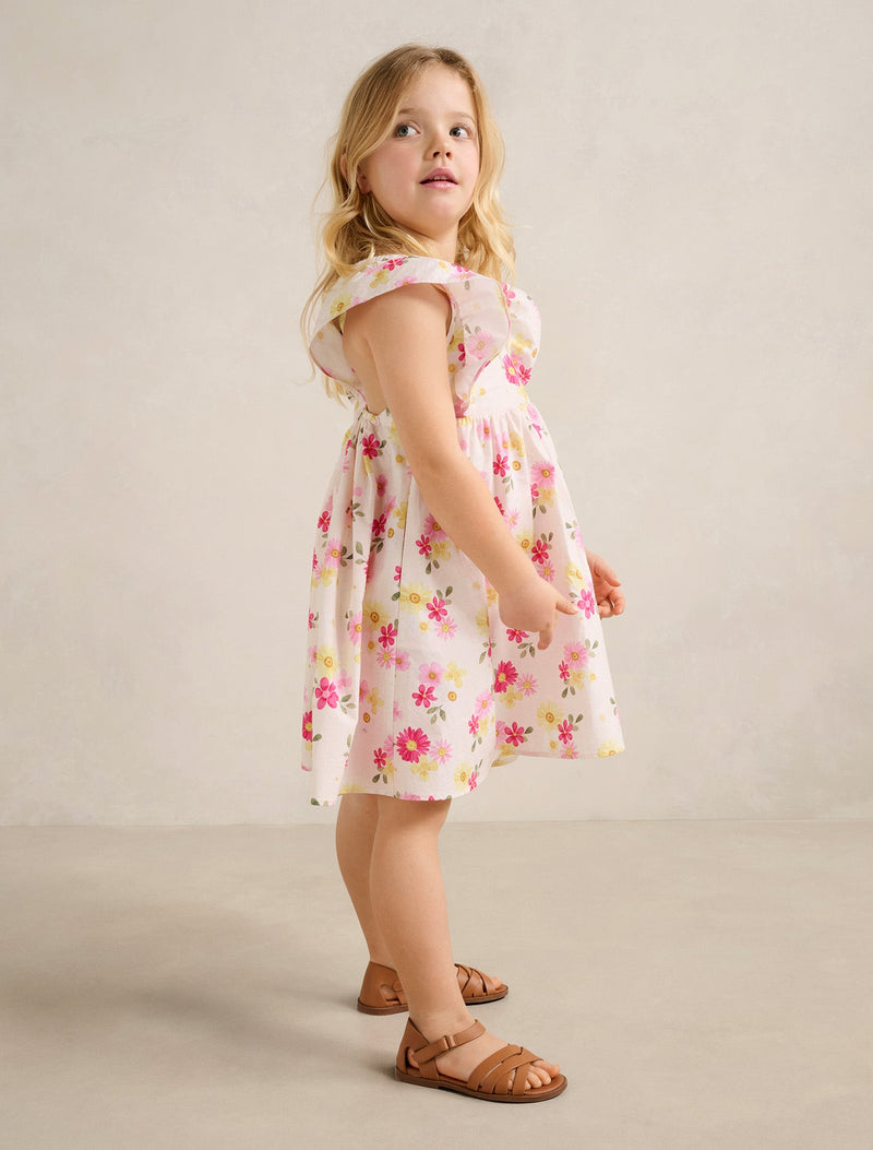 Hana Girls V-Back Print Dress Forever New