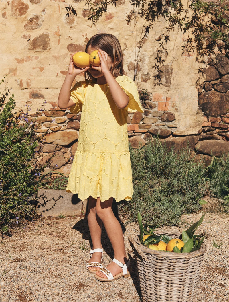 Verity Girls Broderie Dress Forever New