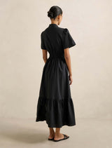 Eleanor Petite Button Down Midi Dress Forever New