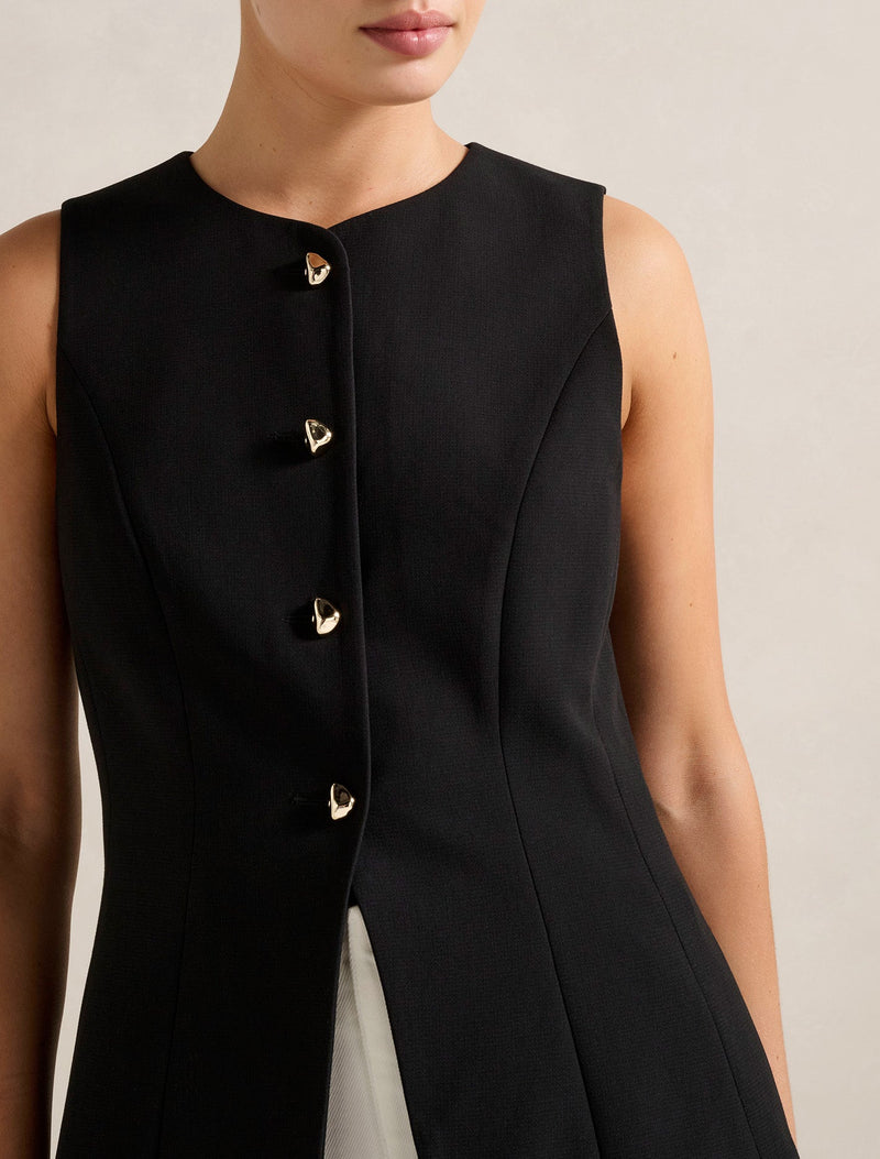 Ally Long Waistcoat Forever New