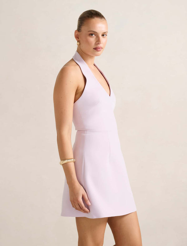 Ricki Halter Hook And Eye Mini Dress Forever New