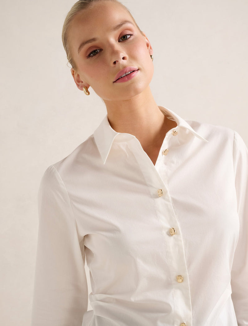 Ange Slim Fitted Shirt Forever New