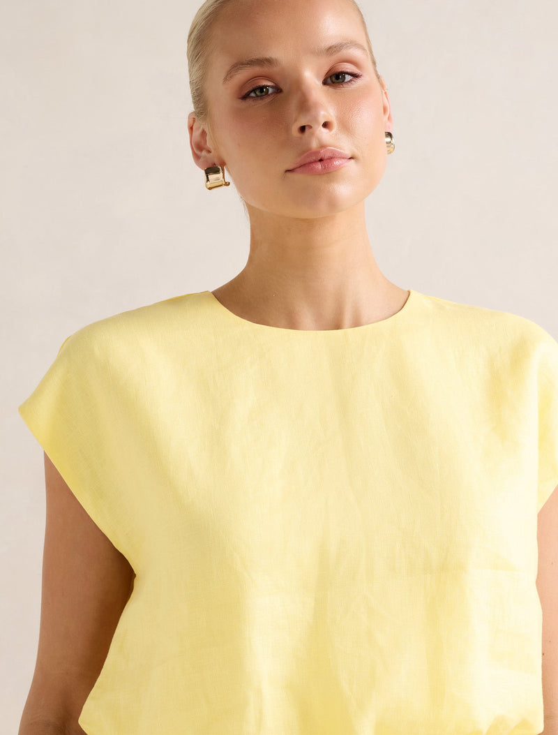 Georgina Bubble Hem Top Forever New