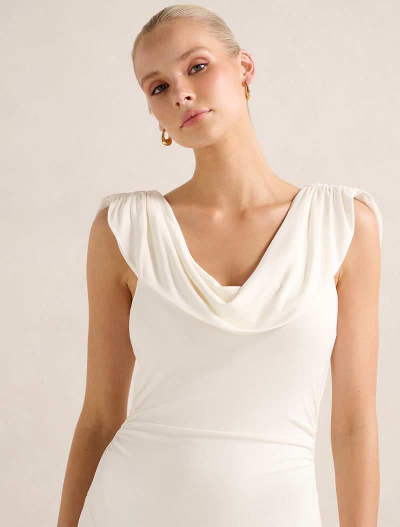 Oceana Cowl Jersey Dress Forever New