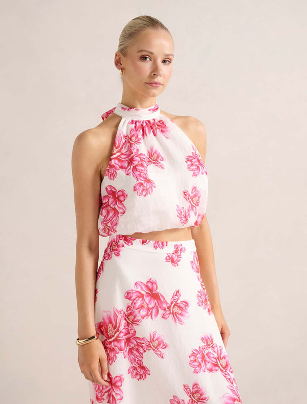 Maisie Halter Tie Up Top Forever New