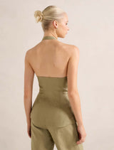 Saxon Halter Waistcoat Forever New