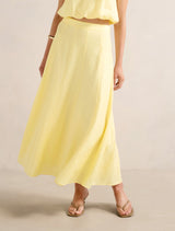 Georgina Godet Skirt Spring Daffodil Set Forever New